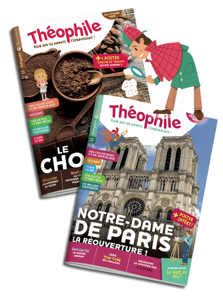 Couvertures du magazine Théophile
